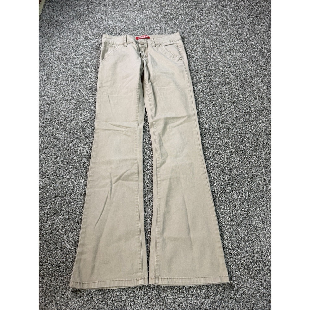 Vintage Y2K Union Bay Chino Pants Women's Size 3 Beige Wide Leg Baggy